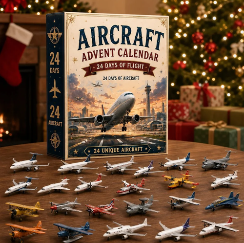 Flightwith 24 Unique MiniatureAirplanes, Jets & AviationCollectibles