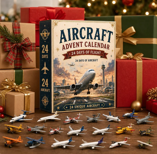 Flightwith 24 Unique MiniatureAirplanes, Jets & AviationCollectibles