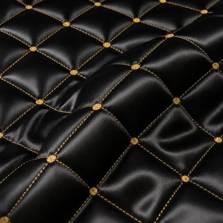 Quilted Bed Skirt with 18-Inch Drop