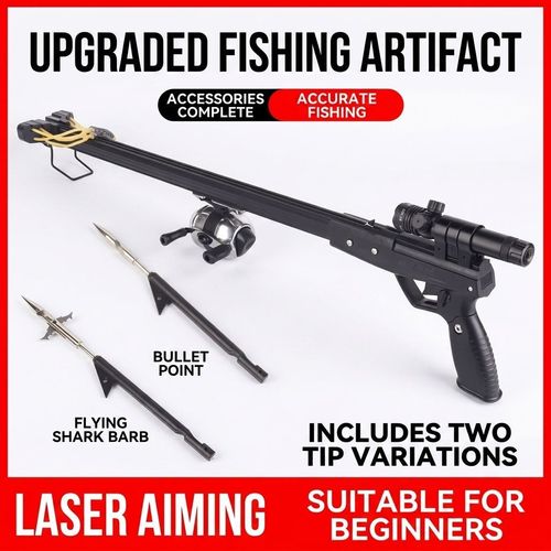 High Quality Outdoor Laser Fish Slingshot Precision Bow Powerful Hunting Tool Elastic Rubber Bands Fish Dart Accessories