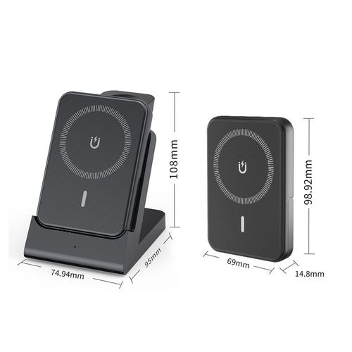 3-in-1 Foldable Magnetic Charging Stand for Everyday Devices