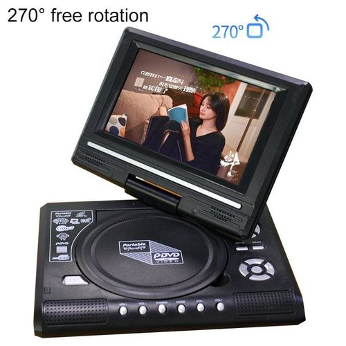 7.8 Inch Portable DVD with TV Player, Support SD  MMC Card  Game Function  USB Port