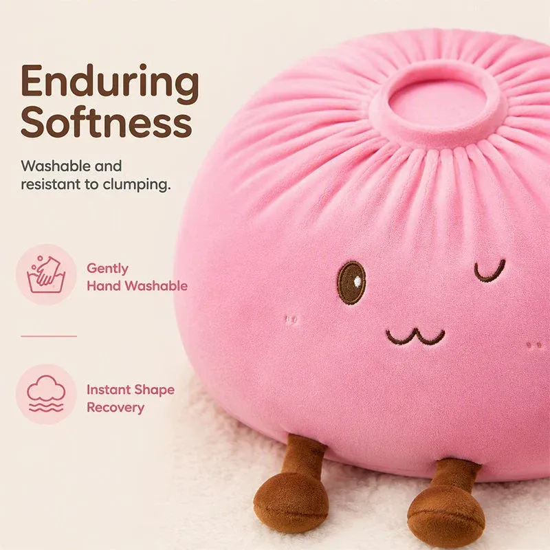 Cute Bao Bun Plush Pillow