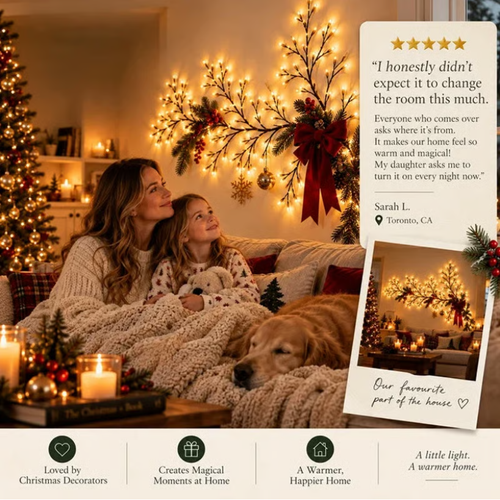 Flexible LED String Lights | Remote Controlled Christmas Decoration