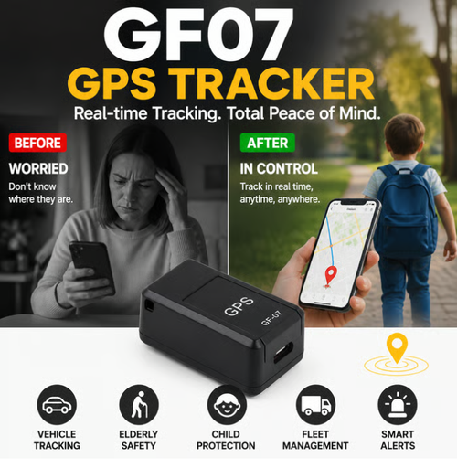 Mini real-time magnetic GPS tracker for vehicles and asset monitoring