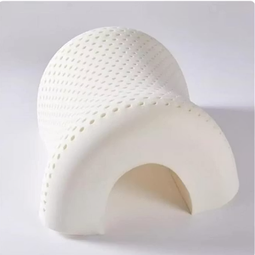 Latex Pillow Slow Rebound Memory Foam Pillow Cervical Protection Pressure Relief for Side Back Tummy Sleepers
