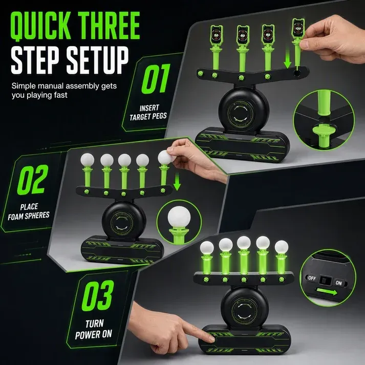 Electric Floating Target Game Set