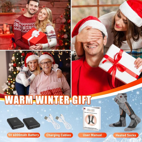 Rechargeable Heated Socks for Men & Women