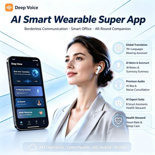 Open-ear Bluetooth earbuds featuring noise-cancellation and long battery life a clip-on style designed for gaming and sports.