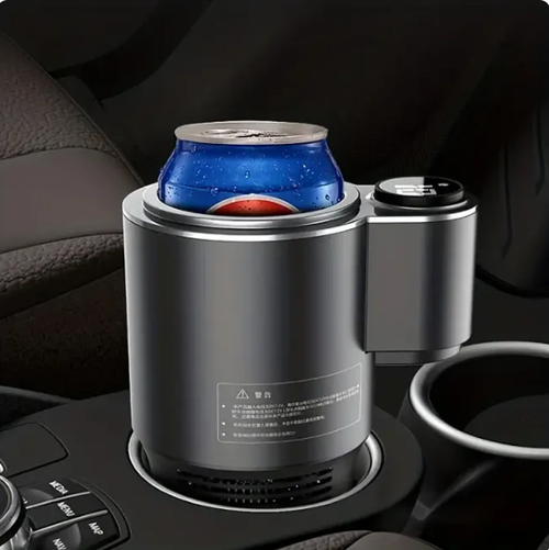 Car Home Fast Cooling And Heating Cup Mini Coffee Beer Refrigerator With Smart Temperature Control Travel Mug For Baby Milk Warmer Stainless Steel Cup