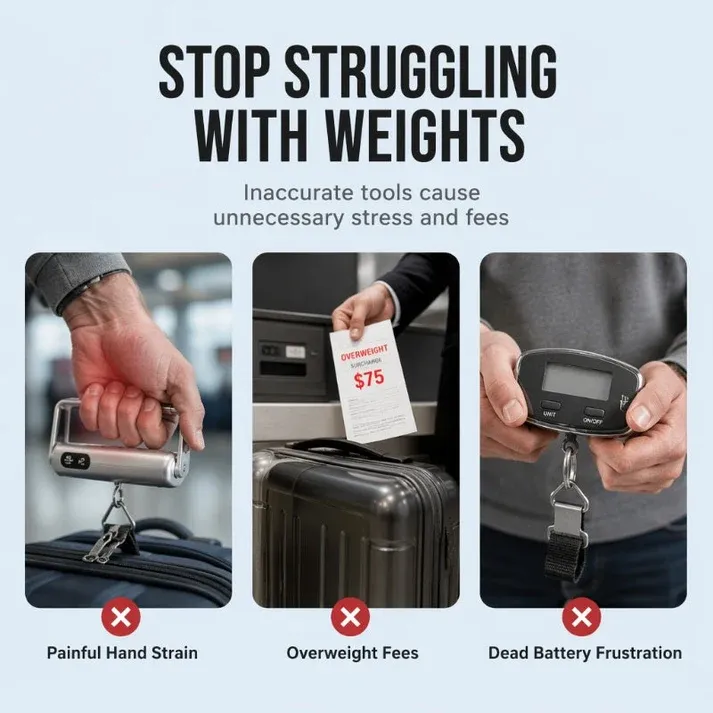 ⏰Kolzp Digital Handheld Luggage Scale