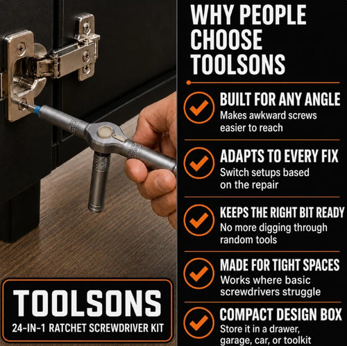 24-in-1 Ratchet Screwdriver Set