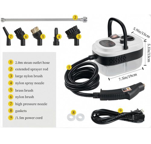 2500W High Temperature and High Pressure Steam Cleaner