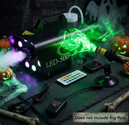 500W LED Stage Fog Machine with Remote Control