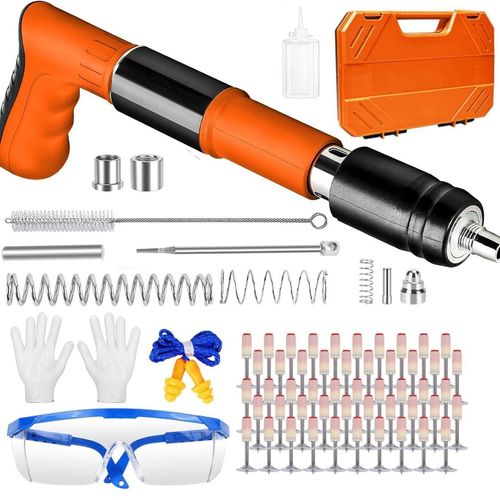 Powerful nail gun（100 nails included）