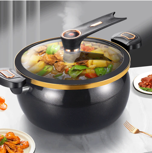 Large Capacity Micro-Pressure Enamel Soup Pot