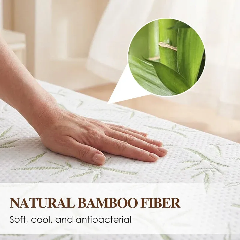 Bamboo Fibre Waterproof Mattress Protector – Stay Dry, Fresh & Comfortable Night After Night ✨