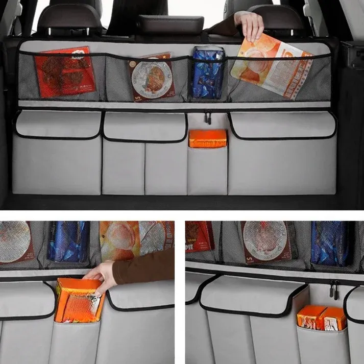 Hanging Trunk Storage Bag  Large Capacity, Space-Saving & Durable Oxford Fabric