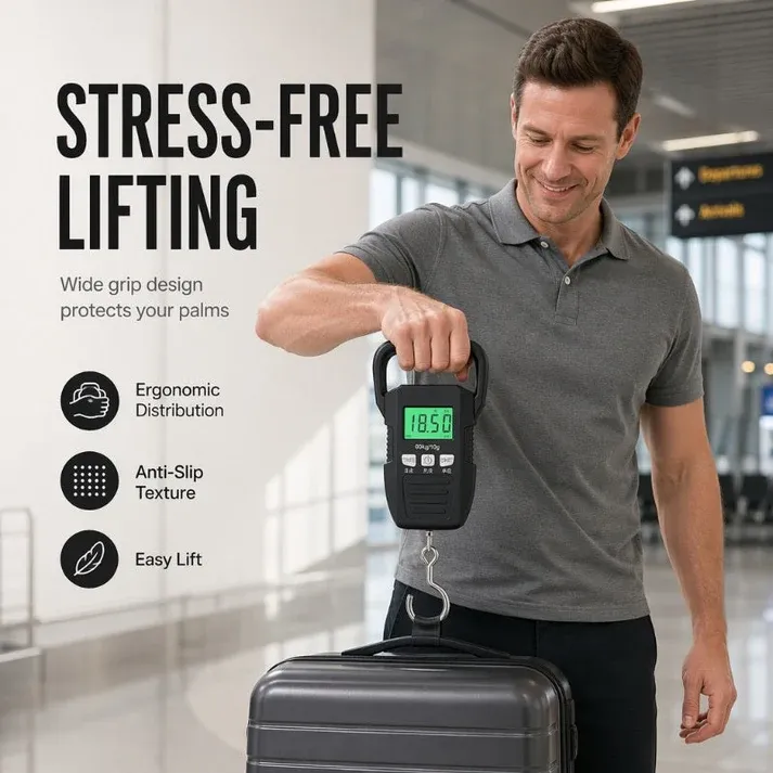 ⏰Kolzp Digital Handheld Luggage Scale