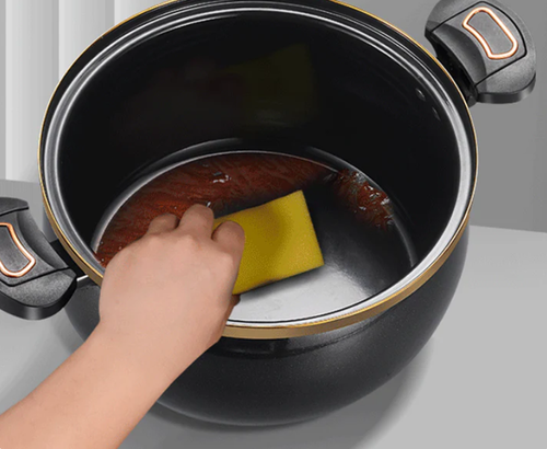 Large Capacity Micro-Pressure Enamel Soup Pot