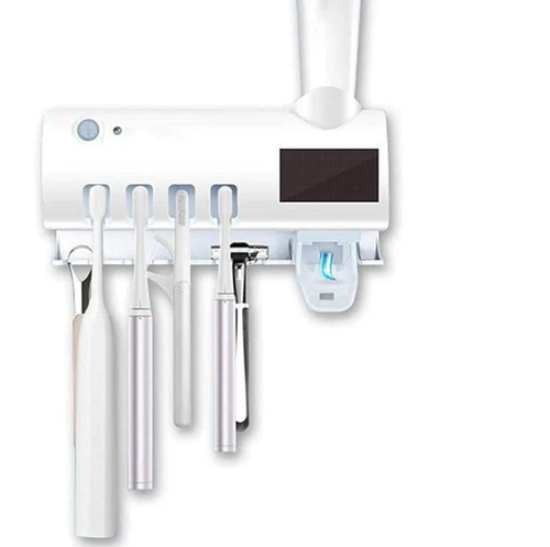 🦷🚿Wall-Mounted UV Toothbrush Sanitizer & Holder