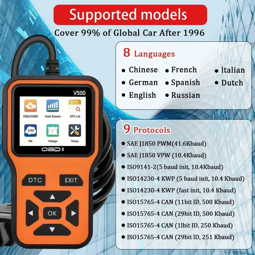 OBD2 Scanner & Code Reader