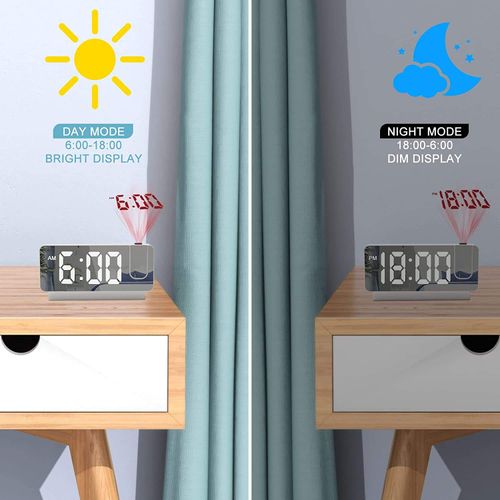 Projector alarm clock