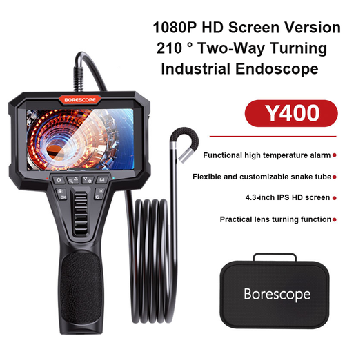 6mm handheld automotive endoscope, high-definition waterproof pipe inspection instrument