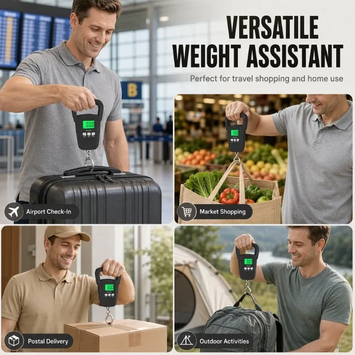 ⏰Kolzp Digital Handheld Luggage Scale