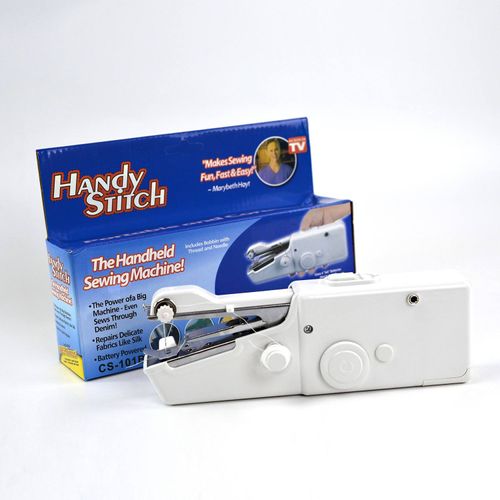HouseholdHandheld Multifunctional Mini Sewing Machine - Portable, Small & Compact, Factory Direct Sale, Suitable for Overlocking, Sewing Clothes, Locking Buttonholes, Multi-scene Application