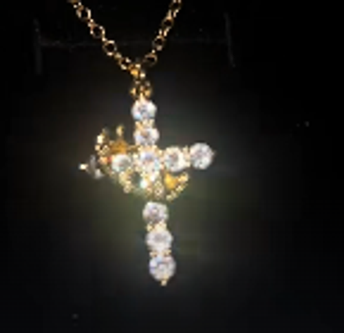Exquisite Crown Cross Necklace (Upgraded Version) - Fashionable Accessory for Women & Men, Ideal for Parties, Black Friday & Christmas Gifts