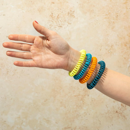 Natural Ingredients Waterproof Band Silicone Mosquito Repellent Bracelets for Adults and Kids