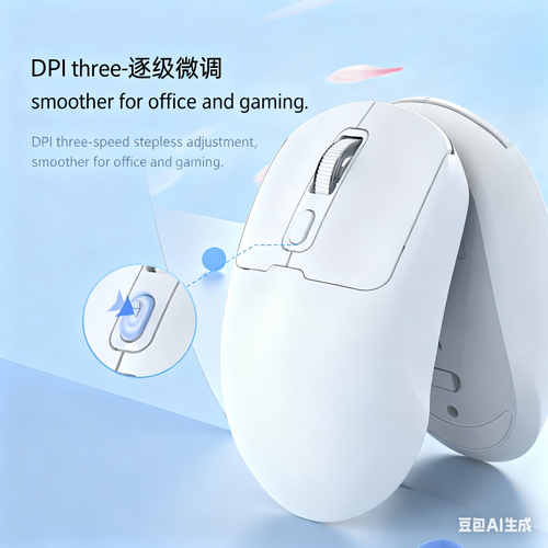 Lightweight wireless mouse, supporting Bluetooth, rechargeable and silent, suitable for laptops, office computers, also applicable to electronic games, and an excellent choice as a gift