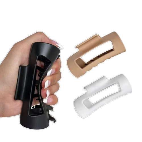 2025 New Soft Silicone Shark Hair Clip - Safe, Anti-Fall, Shatter-Resistant, Portable, Colorful, Reusable Hair Claw for Women