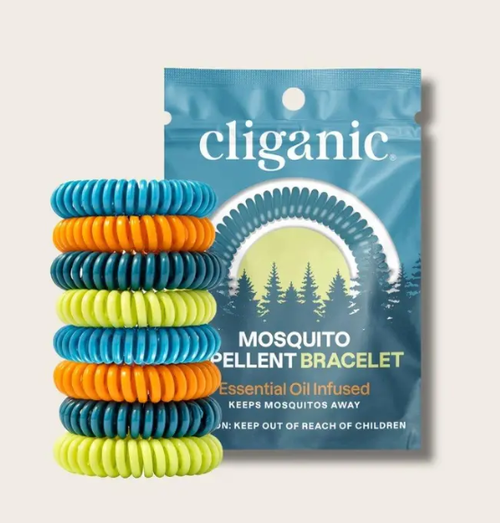 Natural Ingredients Waterproof Band Silicone Mosquito Repellent Bracelets for Adults and Kids