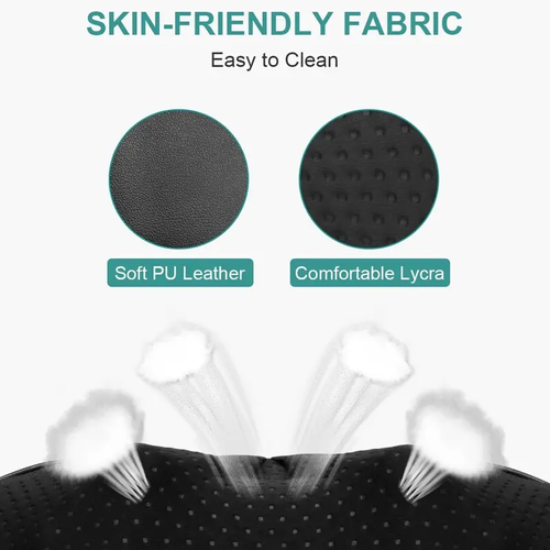 Black Multifunctional Shiatsu Neck and Back Massager - Ergonomic, 8 Deep-Kneading Nodes, with Heat, for Neck, Shoulder & Body Muscle Relief