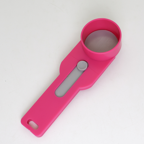 Creative Sliding Spoon with Leak-Proof Measurement: Portable Plastic Kitchen Funnel, Multi-Purpose Spill-Free Scoop for Coffee Additives & Powders