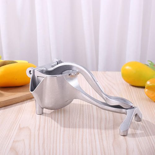 Manual multi - function juicing tool: Made of aluminum alloy, suitable for orange juice, sugarcane juice, pomegranate juice, lemon juice, etc., available for home use and wholesale.