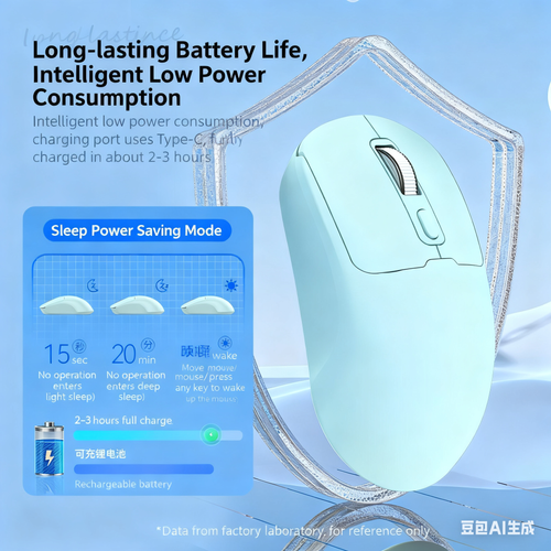 Lightweight wireless mouse, supporting Bluetooth, rechargeable and silent, suitable for laptops, office computers, also applicable to electronic games, and an excellent choice as a gift