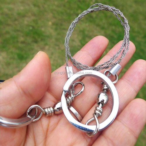 4-Strand Stainless Steel Rope Saw for Outdoor Survival & Camping Exploration – Lightweight Portable Wire Chain Saw for Wood Cutting, Buy 3 Get 2 Free