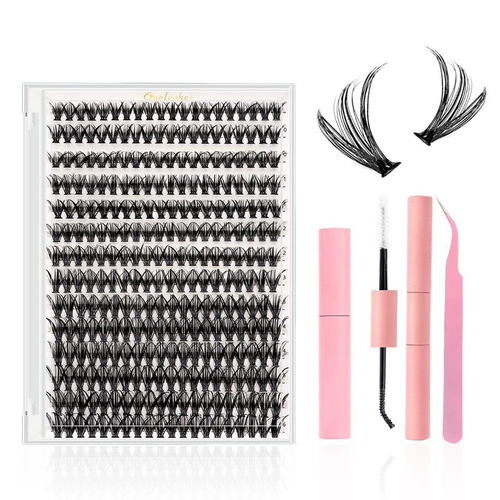 European & American Style False Eyelash Set (In Stock) - Complete Kit Combination