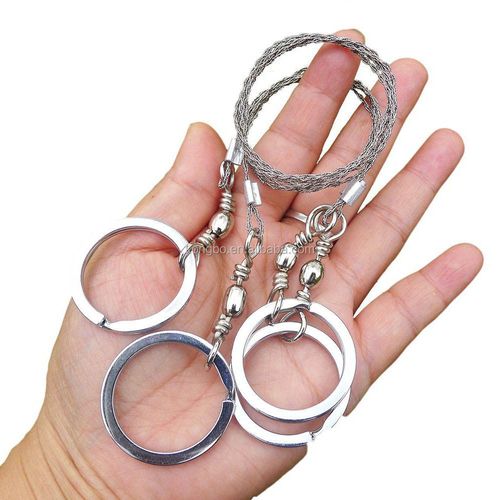 4-Strand Stainless Steel Rope Saw for Outdoor Survival & Camping Exploration – Lightweight Portable Wire Chain Saw for Wood Cutting, Buy 3 Get 2 Free