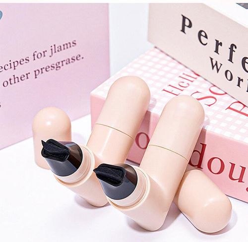 Shedoes 2-in-1 Heart-shaped Dual-head Matte Eyeliner Stamp, Waterproof & Smudge-proof, Long-lasting with Rotating Left Right Winged Tips, Comes with Both Black & Brown Colors – No Need to Choose, Buy One Get One Free (Both Colors Included)