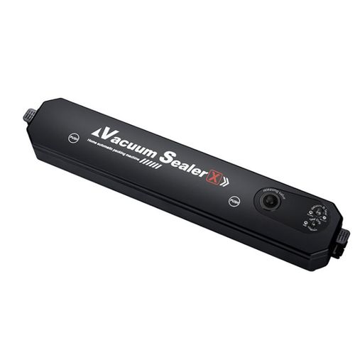 Household Small Automatic Vacuum Sealer, Mini Kitchen Food Packaging Machine, Compression Sealing and Fresh-keeping for Cooked Food, with 10 Free Fresh-keeping Bags