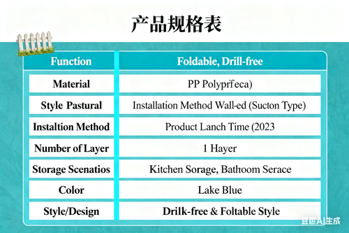 Punch - free Foldable Wall - mounted Bathroom Basin Rack Storage Shelf