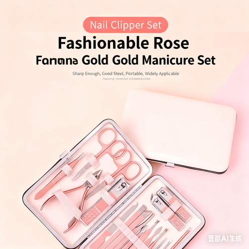 Stainless Steel Professional Manicure and Nail Clipper Set, Unisex Pedicure Tools