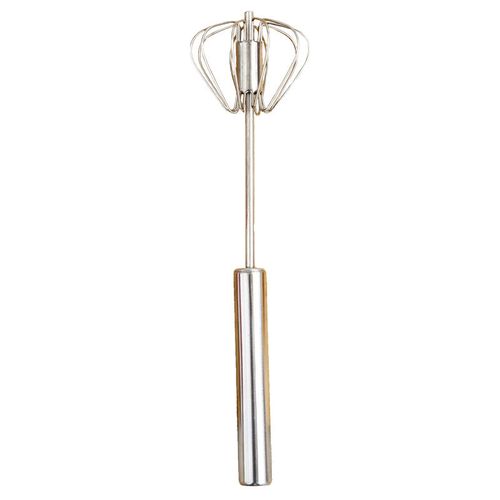 Stainless Steel Semi-Automatic Egg Beater Baking Set, Household Manual Press-Type Cream and Egg Mixer