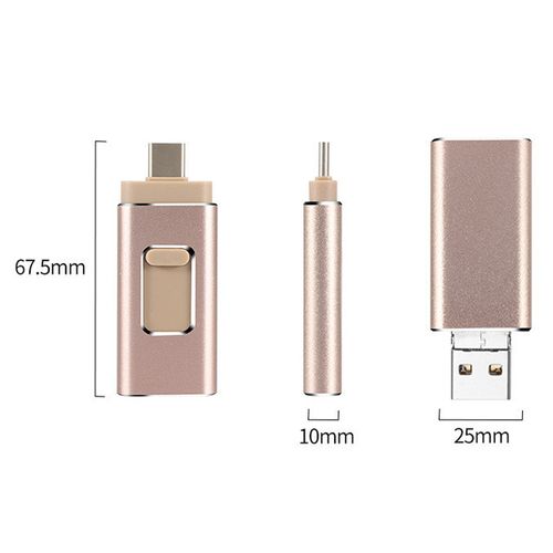 Gitra Mobile Gadget 4 in 1 Flash Memory OTG 32GB USB 3.0 Flash Drive USB Memoria 128GB USB Drive 3.0
