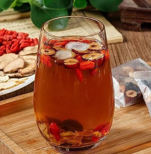 Health Promoting Tea Kidney Vitality Tea for Men Ginseng Wolf Berry Herb Infused Flavored Tea Bags