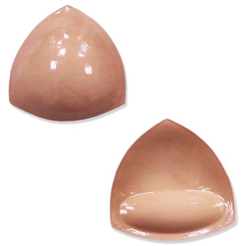 Reusable triangular lifting sponge soft silicone double-sided adhesive bra pad